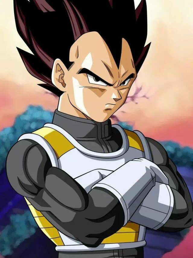 Porque o Vegeta é calvo?