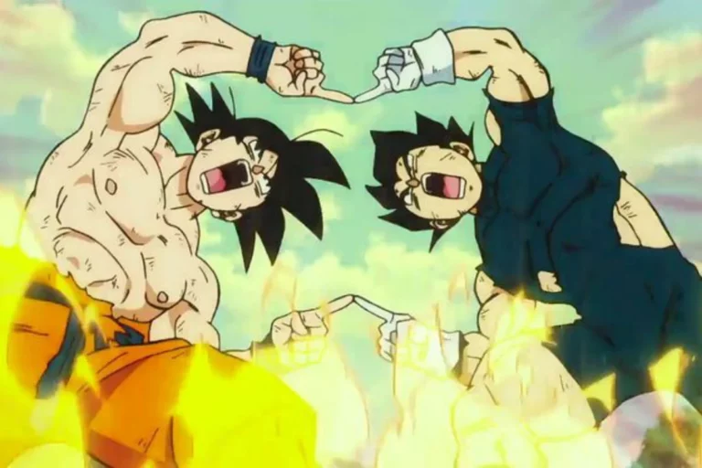 goku e vegeta fusao