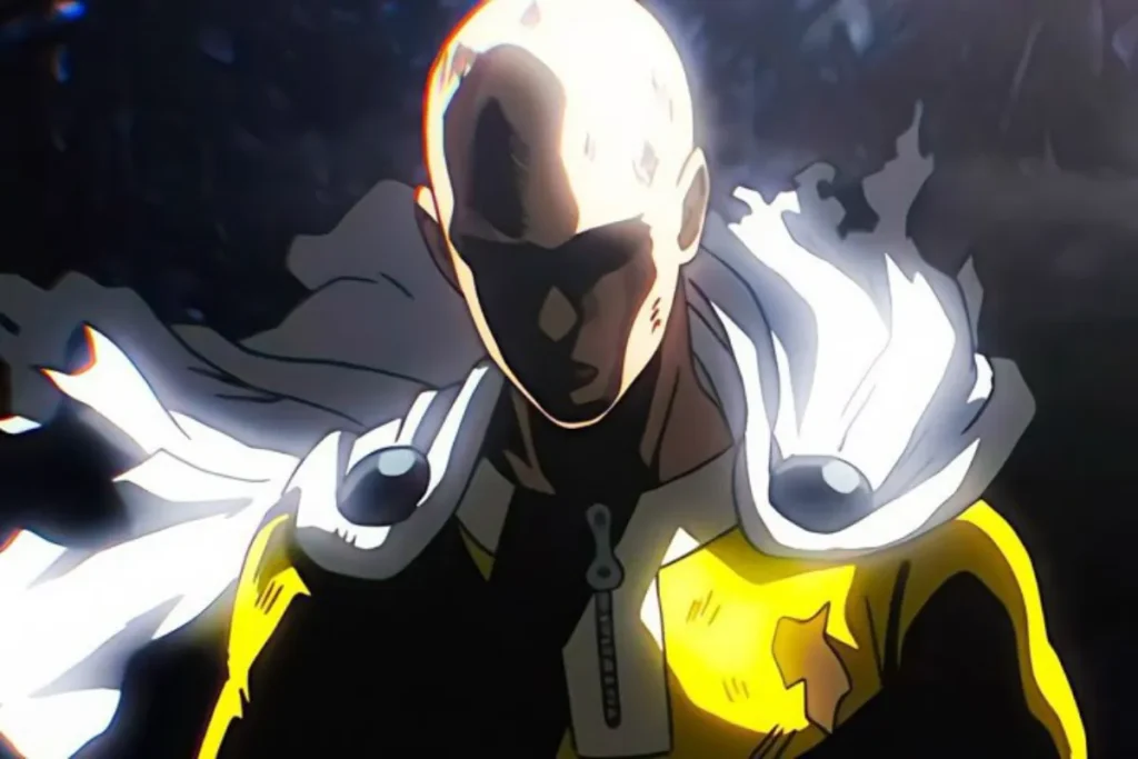 saitama ficou careca