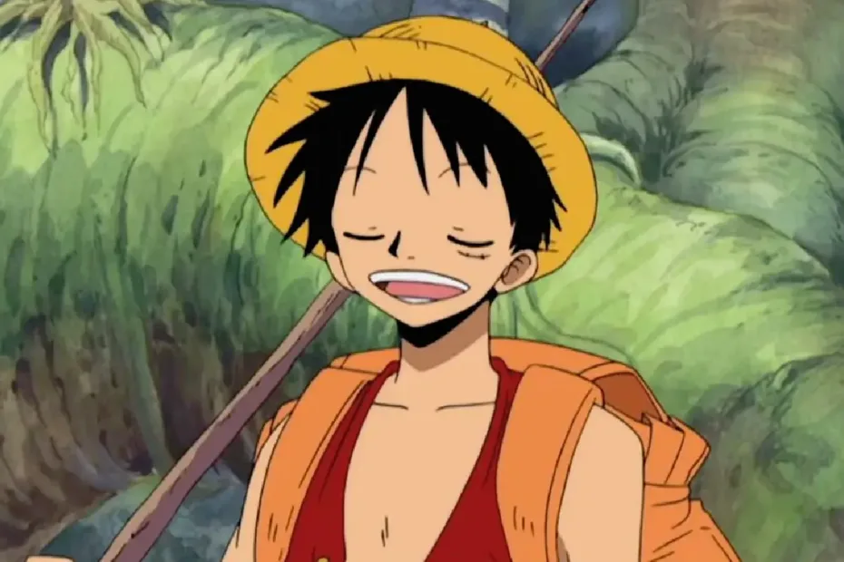 luffy cantando em skypiea